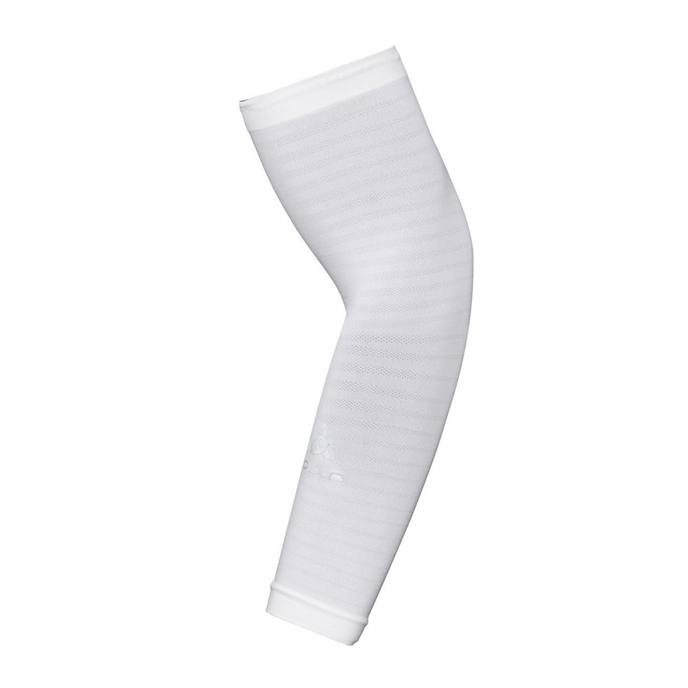 Odlo CERAMICOOL LIGHT - Manchettes white
