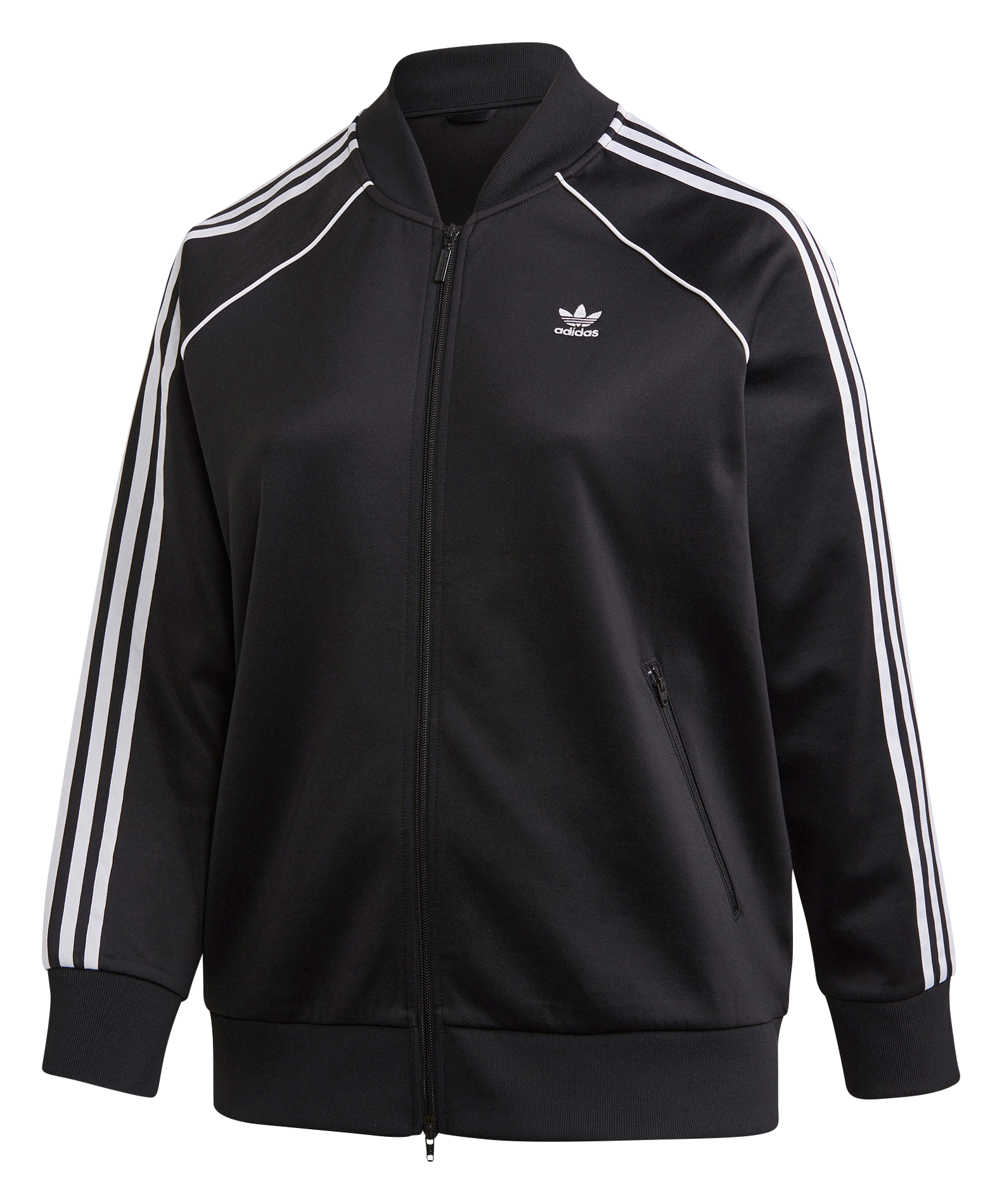 Veste col montant logo brodé| Noir