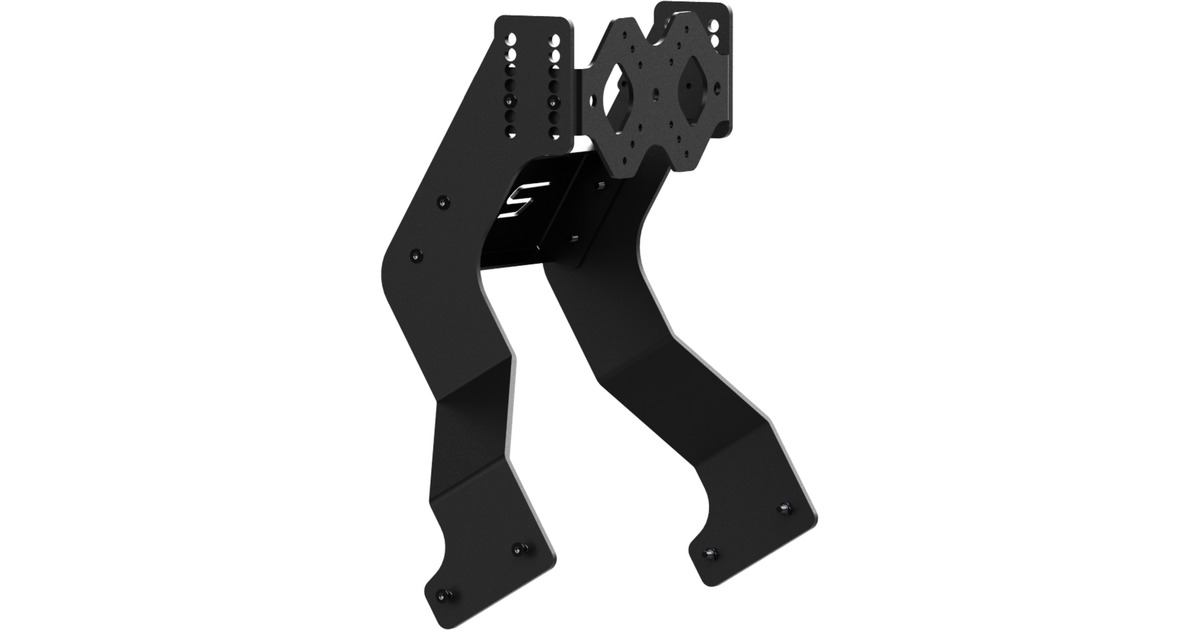 Res-TechGT Monitor Stand Integrated Single monitorarm  (Zwart)