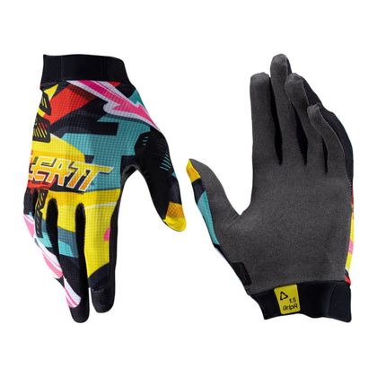 Gants cross Leatt 1.5 GripR 2025 - Multicolore