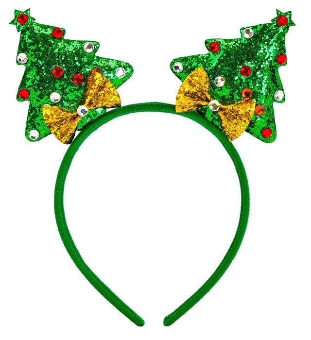 Haarband Kerstboom Glamour