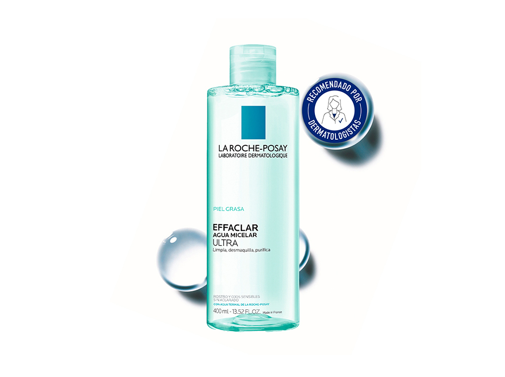 ÁGUA MICELAR LA ROCHE POSAY EFFACLAR PELE OLEOSA 400ML