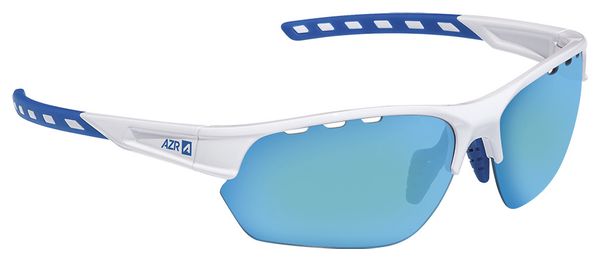 Lunette AZR IZOARD BLANCHE VERNIE BLEUE