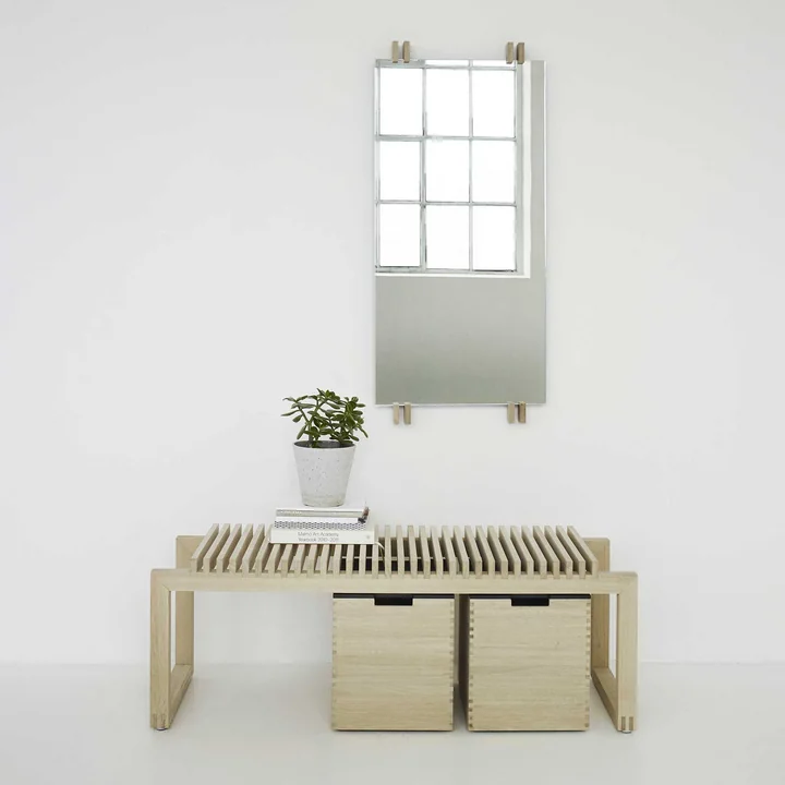 Fritz Hansen - Skagerak Cutter Holz-Bank 120, Eiche