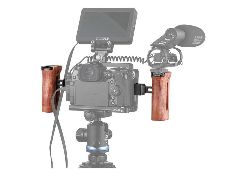 Smallrig Wooden NATO Side Handle Holzgriff für komfortablen Halt in den Händen
