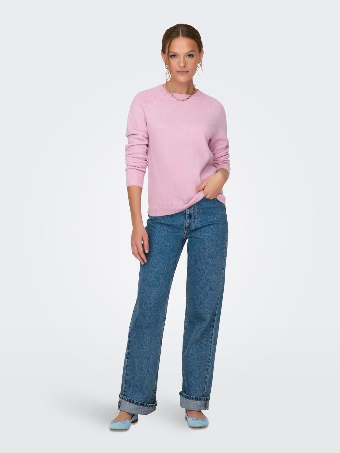 ONLRICA Strickpullover Pastel Lavender