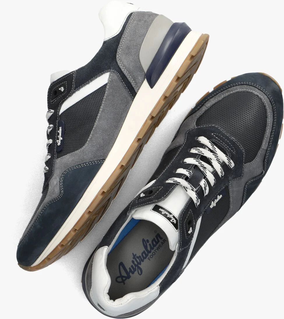 AUSTRALIAN blauwe australian lage sneakers novecento