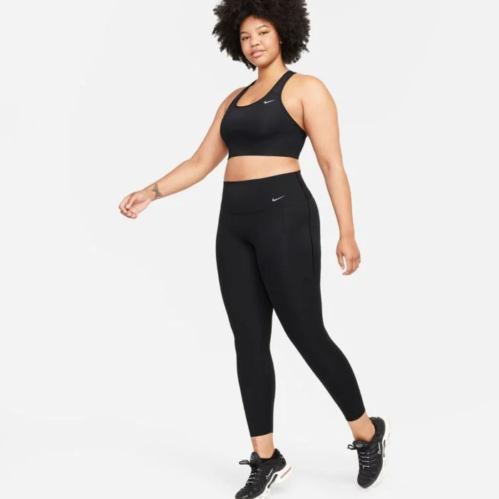 Nike Dame Lange tights Universa High-Waisted 7/8 Tights Sort