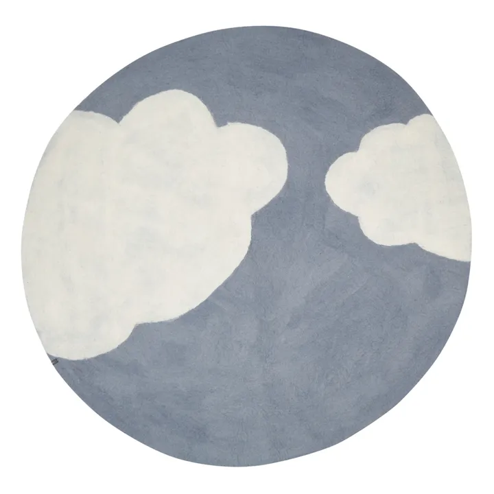 Muskhane Tapis nuage | Bleu
