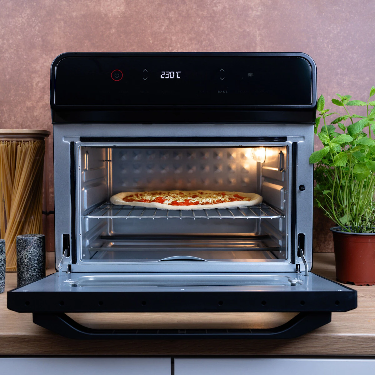 Sobczyk Digital airfryer ovn 24L (sort)