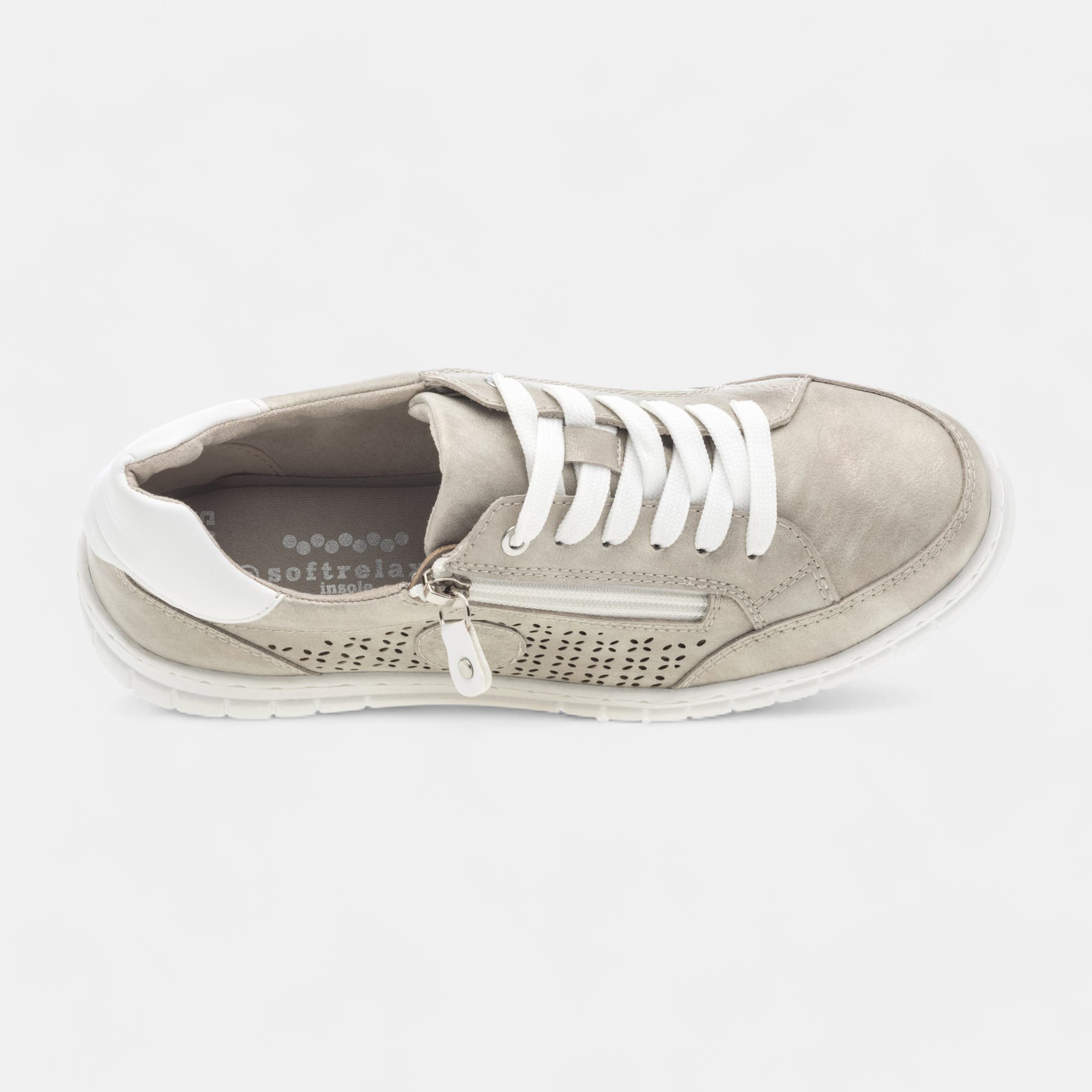 Baskets basses Femme or