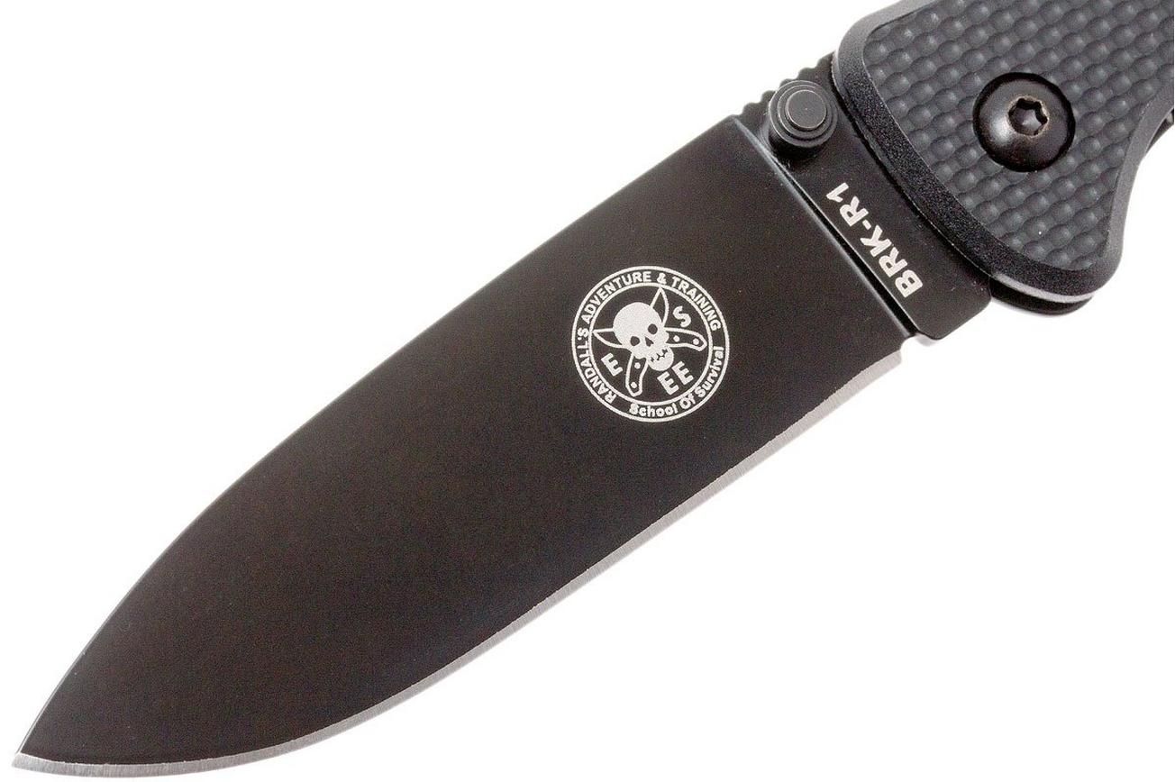 ESEE Knives Zancudo D2 Black, BRKR2B zakmes
