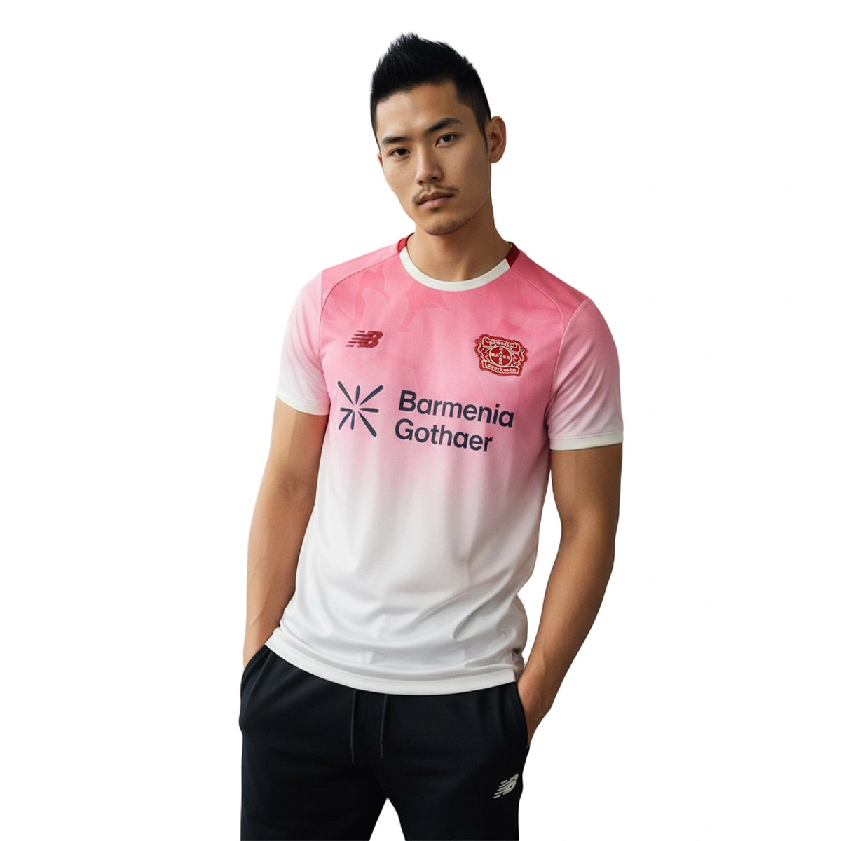 Camisola New Balance Bayern Leverkusen Segundo Equipamento 2025-2026