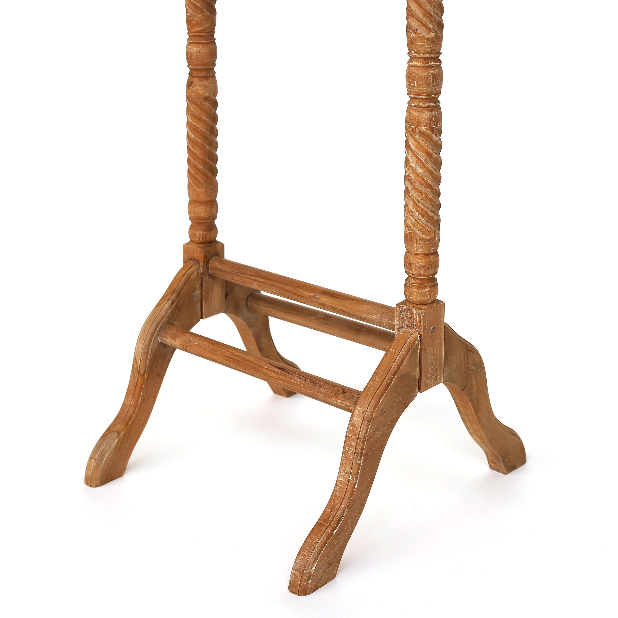 Stummer Diener, aus Teak, H 120 cm, B 50 cm, L 40 cm von fischer's lagerhaus