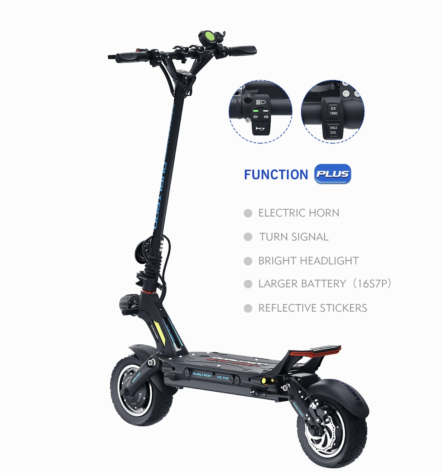 Trottinette Électrique Dualtron Victor Luxury + (60V 28ah - 60V 35ah) EY4 IPX5