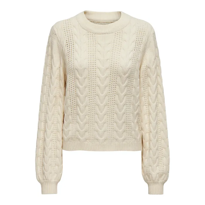 Only Rubina LS Cable Knit Trui Dames