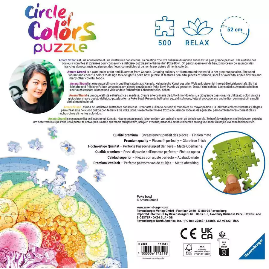 Ravensburger Circle of Colors Poke Bowl bunt