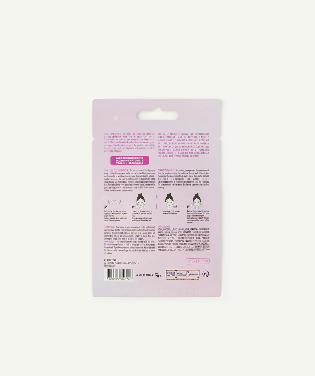 INUWETPATCH YEUX ÉCLAT ANTI CERNES FILLE