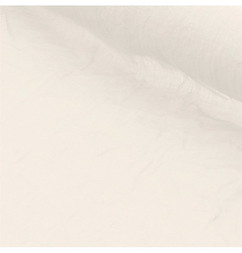 Ivoorkleurige Tafelkleed Chiffon 3m