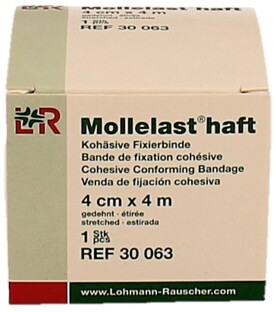 Lohmann & Rauscher Mollelast Hast Zwachtel 4cm x 4m 1ST