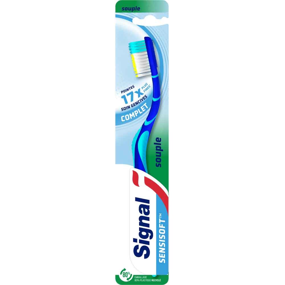 Brosses à dents - Sensisoft complet - Souple - 3 unités
