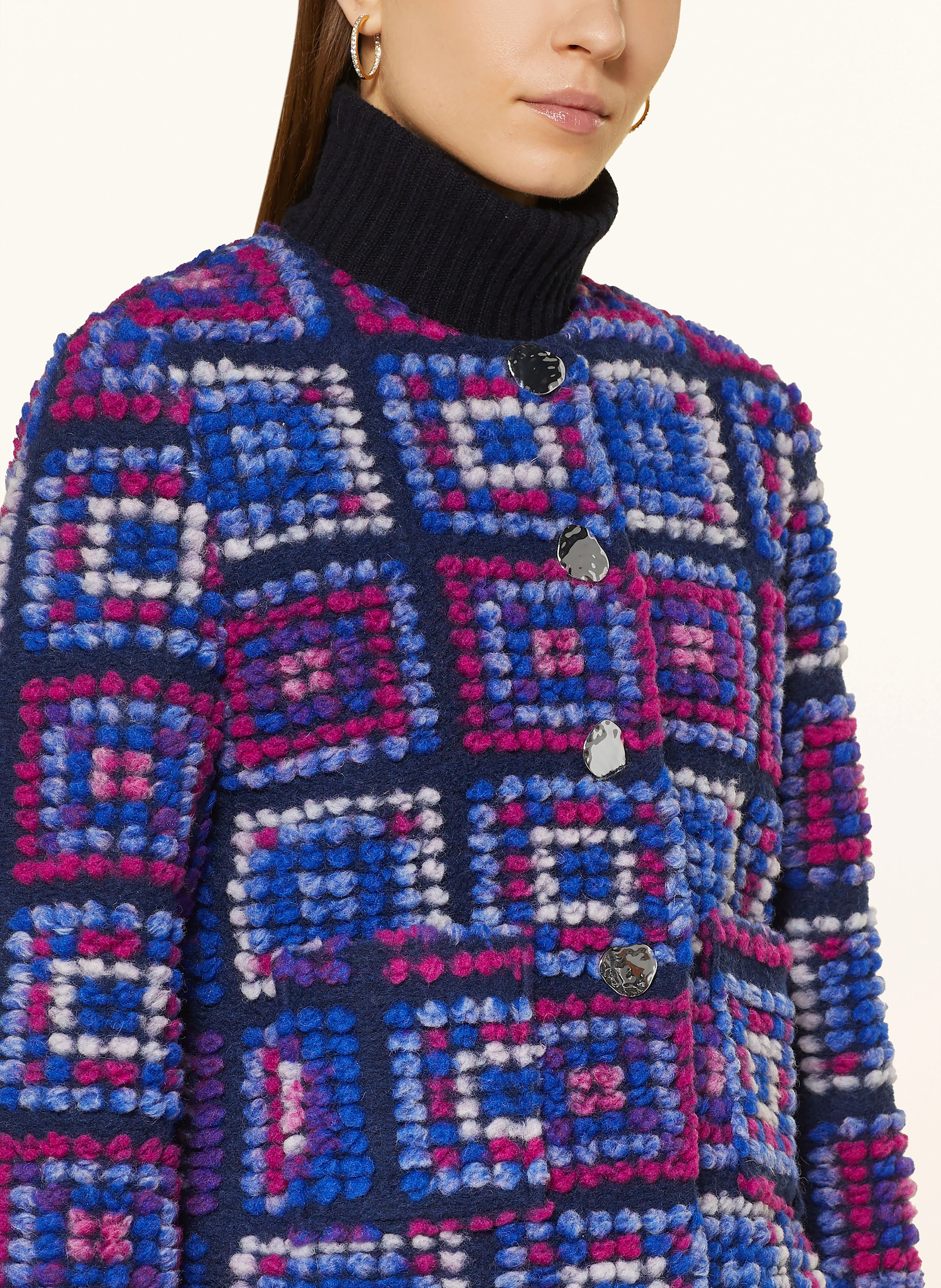 Rich & Royal Bouclé-Jacke