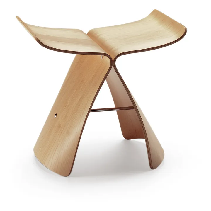 Vitra Tabouret Butterfly - Sori Yanagi | Erable