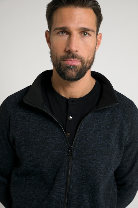 JAY-PI Strickfleece-Jacke
