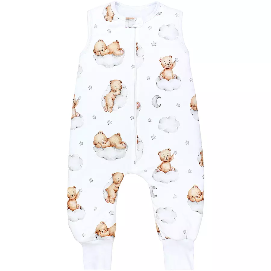 TupTam Baby  Winter Schlafsack mit Beinen 2,5 Tog braun Modell 1