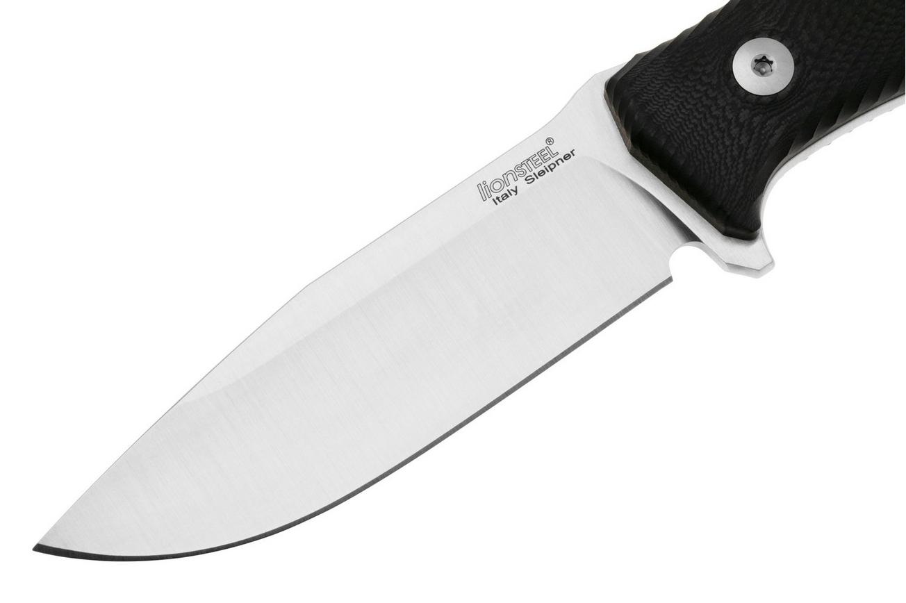 LionSteel M5-G10 Sleipner blade, G10 handle