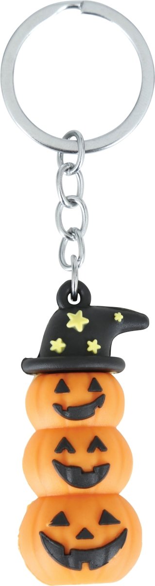 Halloween Uitdeelcadeautjes Sleutelhangers 4,5cm 6st