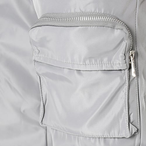 Pantalon Cargo Gris Clair