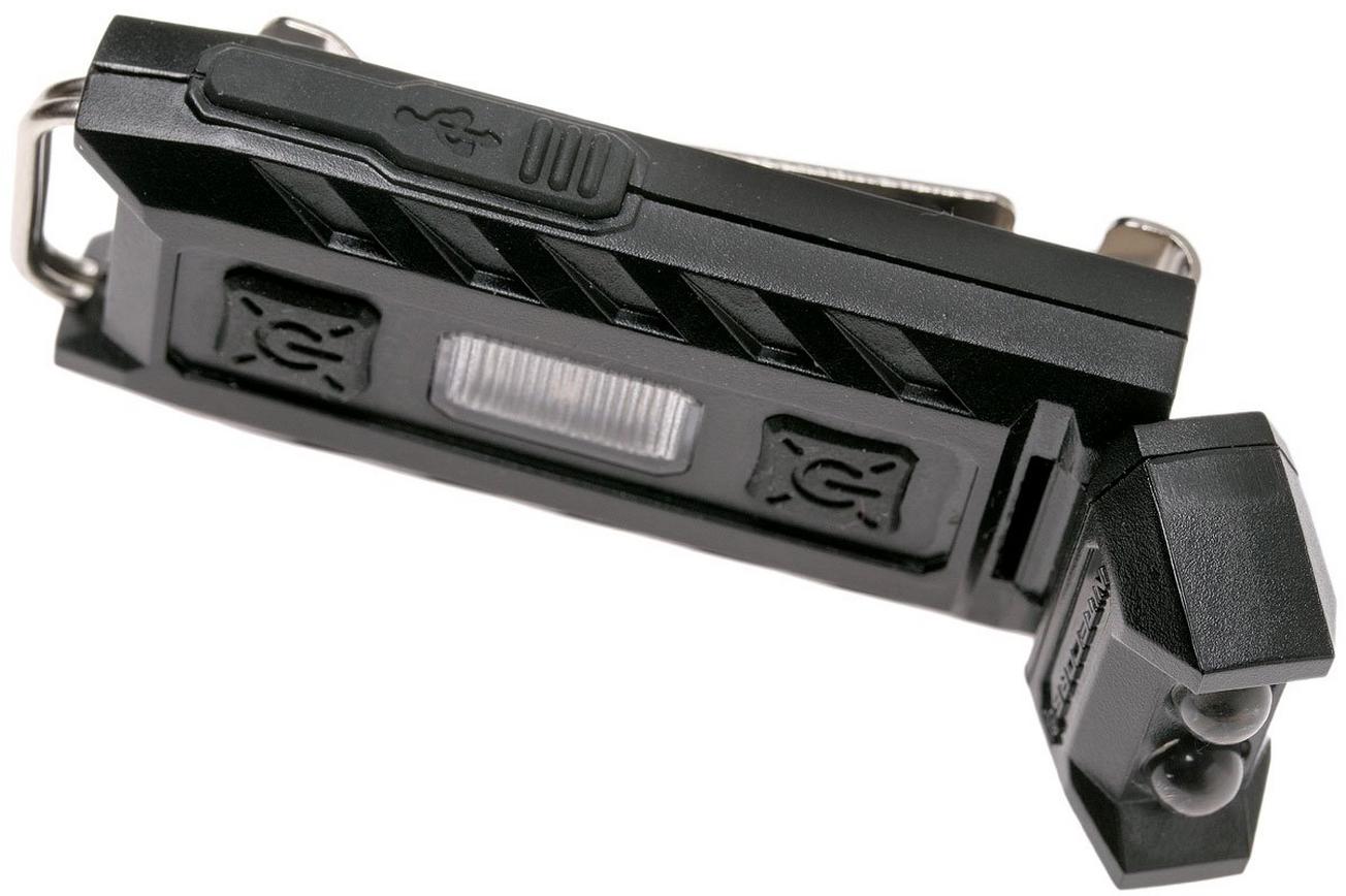 Nitecore Thumb LEO, sleutelhangerlampje met UV, rood en blauw licht