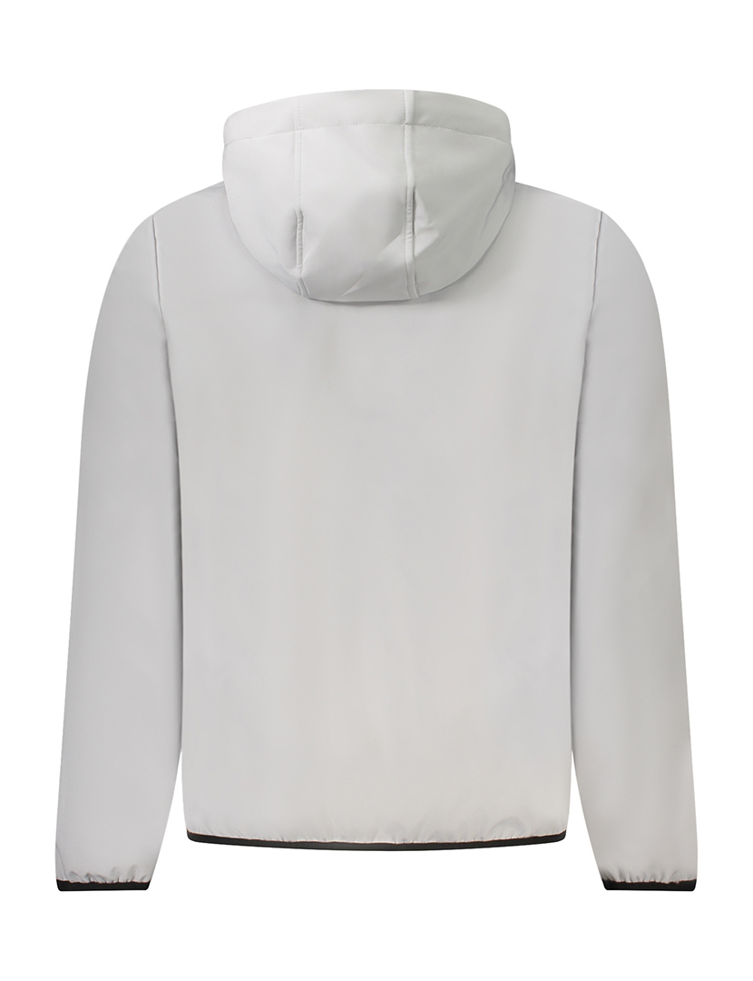 Men's Grey Hooded Jacket