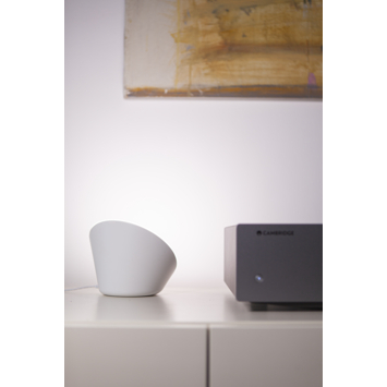 Lutec Connect tafellamp Piala wit LED, wit en gekleurd licht