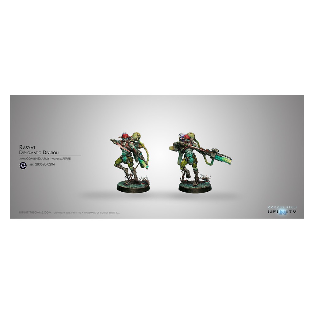 Infinity - Combined Army - Rasyat (Spitfire)