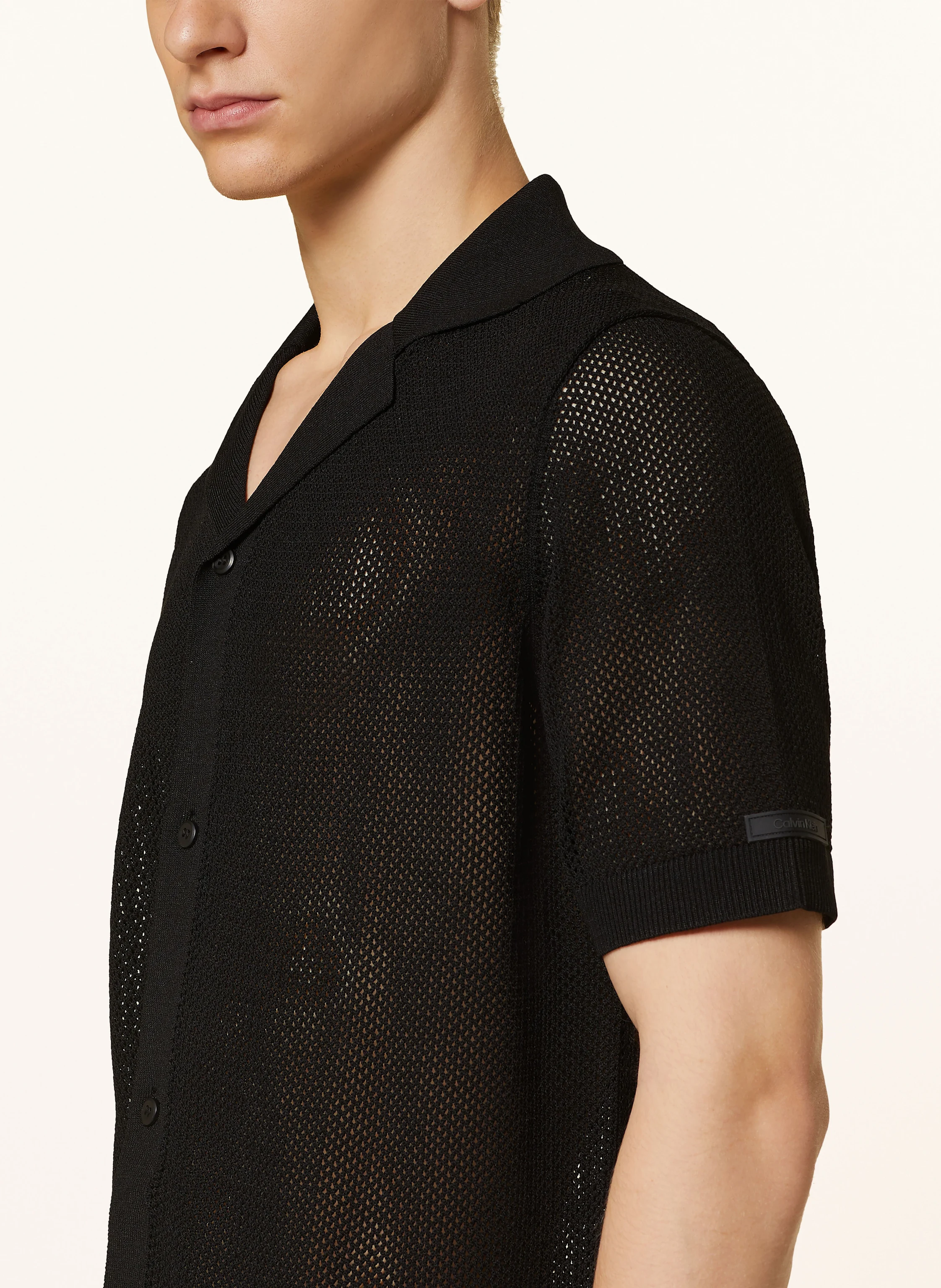 Calvin Klein Strickhemd Regular Fit