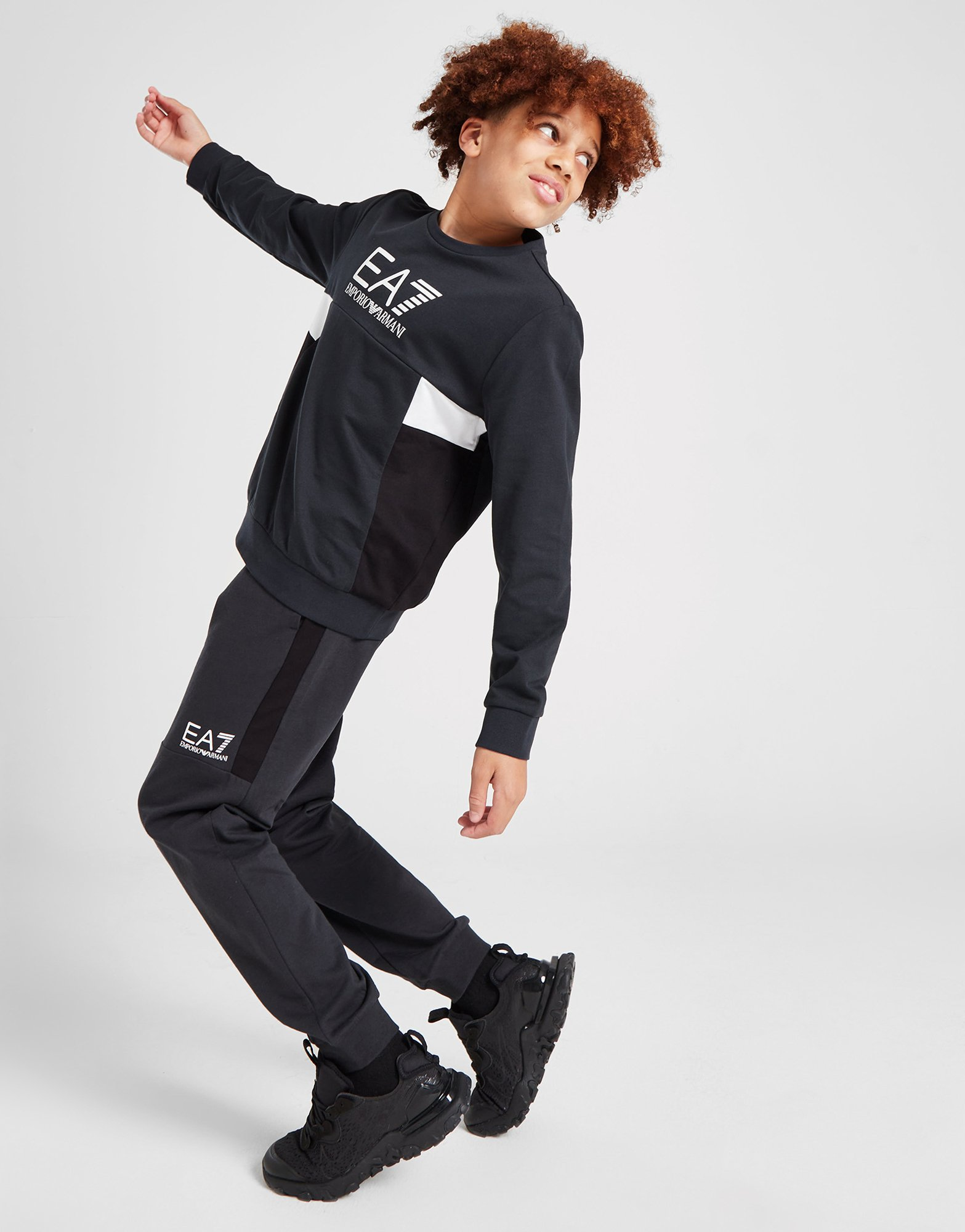 Emporio Armani EA7 Pantalon de jogging Colour Block Junior