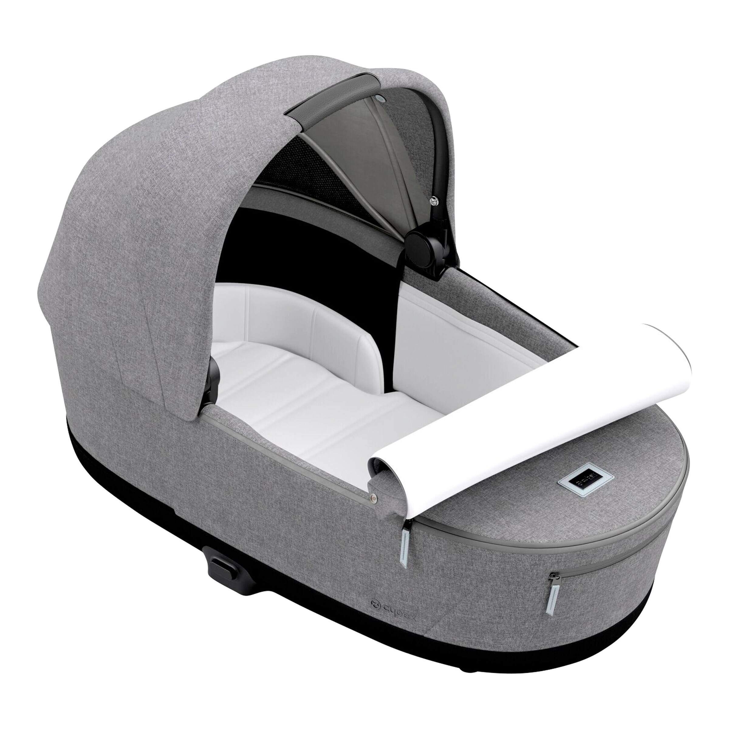 Cybex - PLATINUM Lux Tragewanne Plus für Priam, e-PRIAM manhattan grey