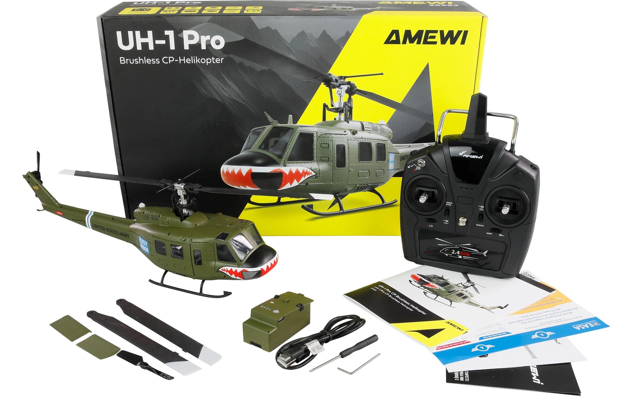 Helikopter UH-1 Pro 1:27 RTF<br>CP Brushless Helikopter