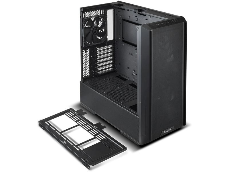 Lian Li PC-Gehäuse Lancool 216 RGB Schwarz Mid-Tower-Gehäuse mit umfangreicher Kabelmanagement-Lösung