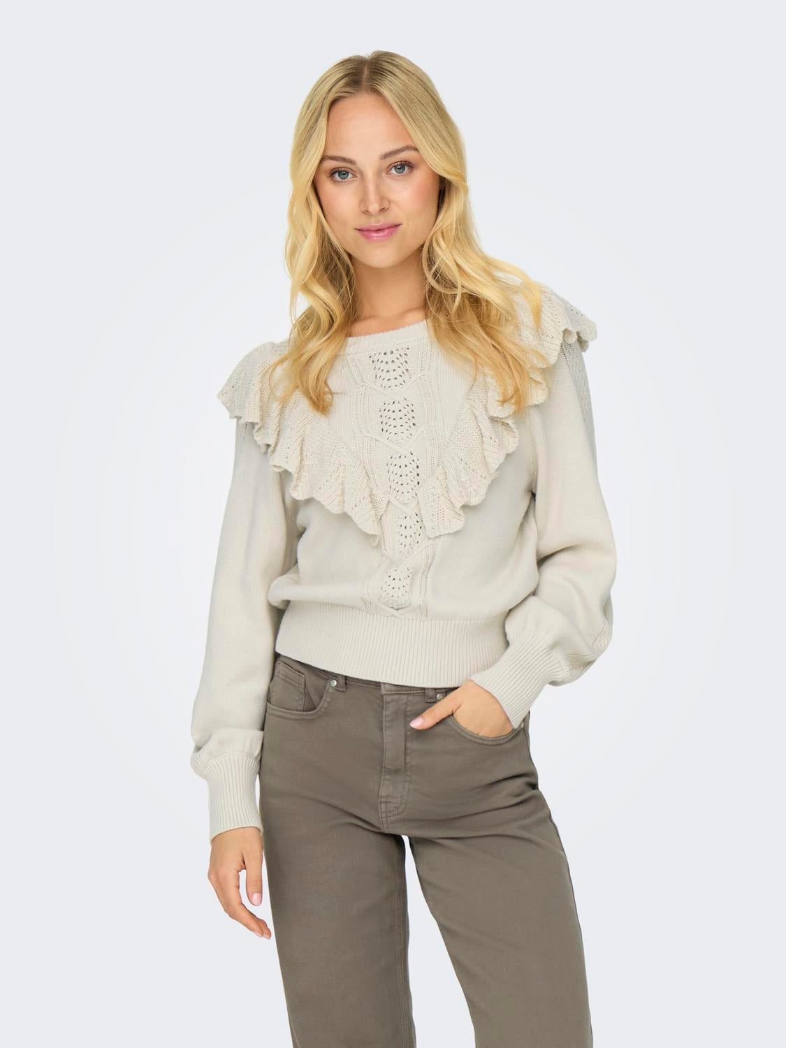 ONLCHERRY Strickpullover Birch