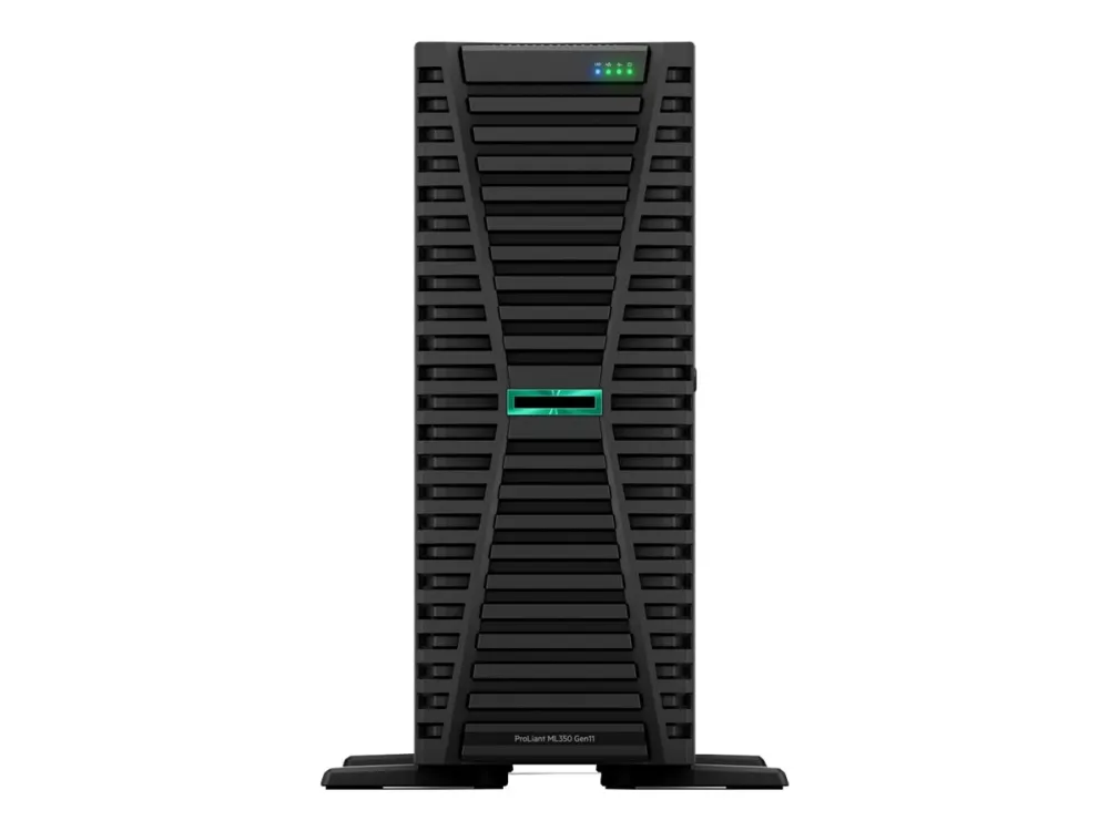 HPE ProLiant ML350 Gen11 - Server - tower 4U - 2-vejs - 1 x Xeon Silver 4510 / op til 4.1 GHz - RAM 64 GB - SATA/SAS/NVMe - hot-swap 2.5