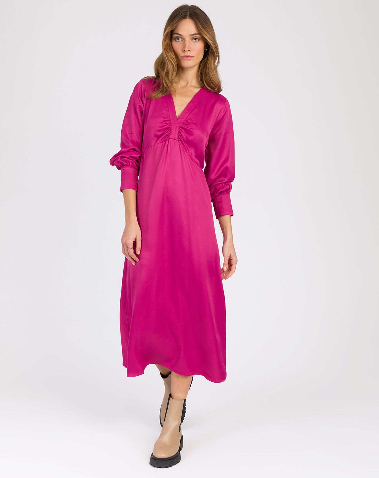An'ge Robe Miaz Uni framboise