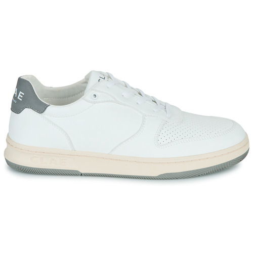 Clae - MALONE VEGAN - Blanc / Gris