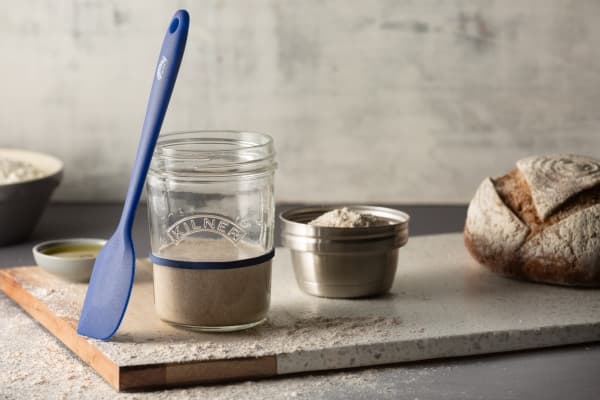 Surdej starter Kilner® - 2x0,35 l - Glas - Silikone - RF - klar