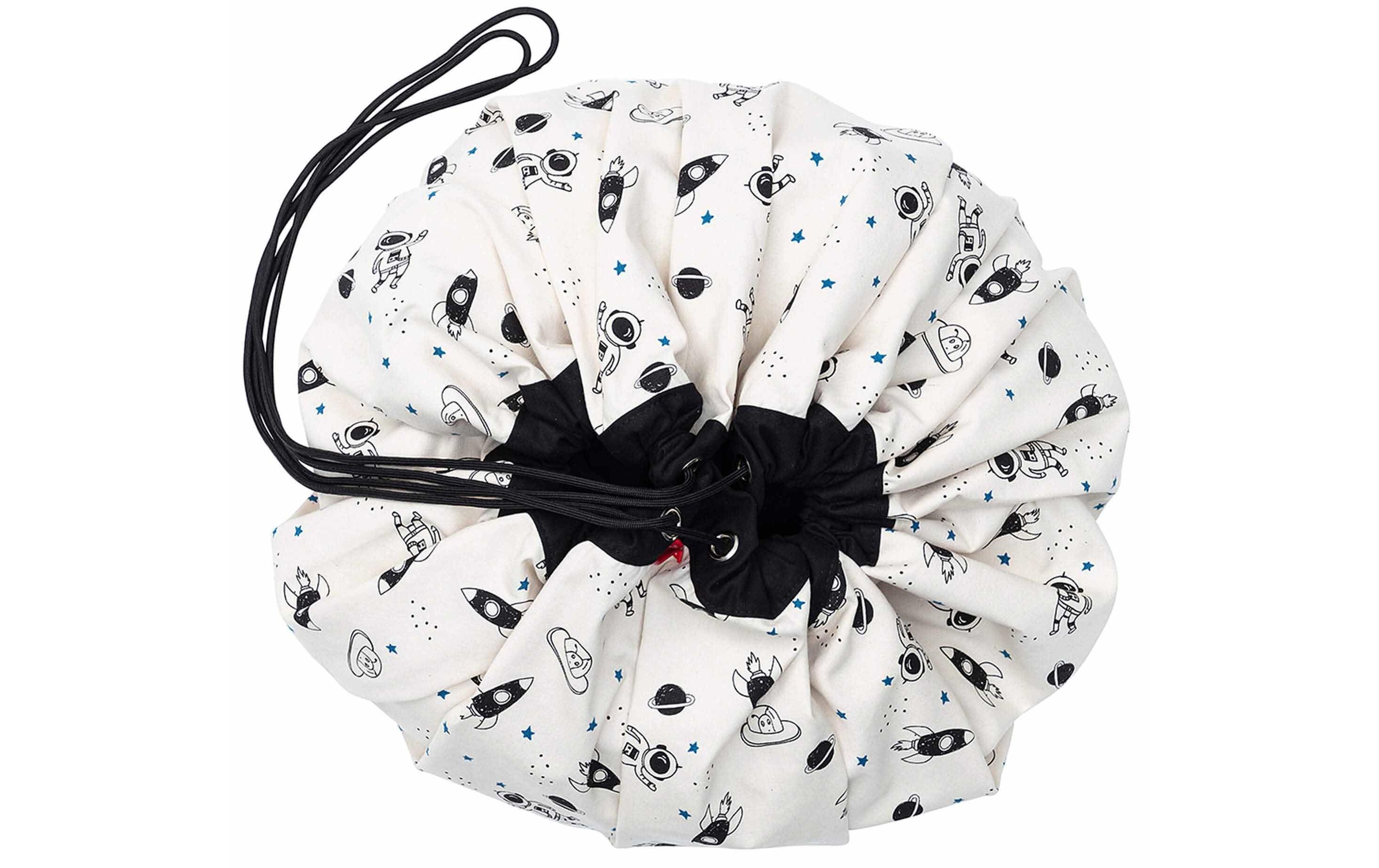 Spielzeugtasche Play & Go Space-Glow in the dark2-in-1-Funktion: Aufbewahrungssack und Spielmatte