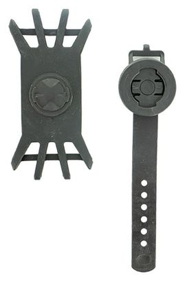 Support smartphone vélo silicone universel compatible compteur garmin P2R Coolride