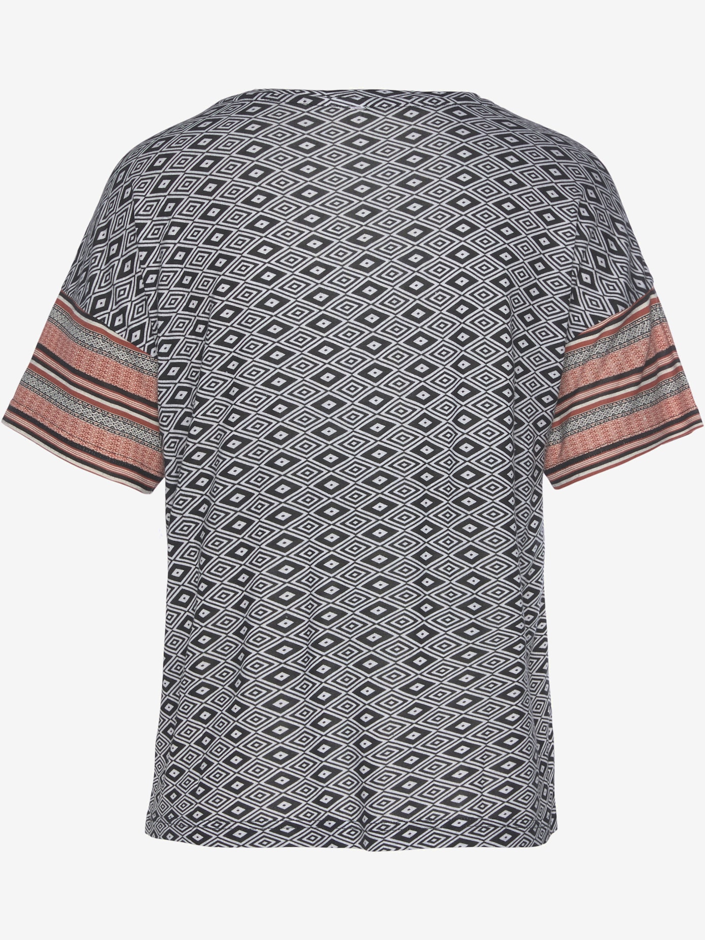 T-shirt avec motif ethnique