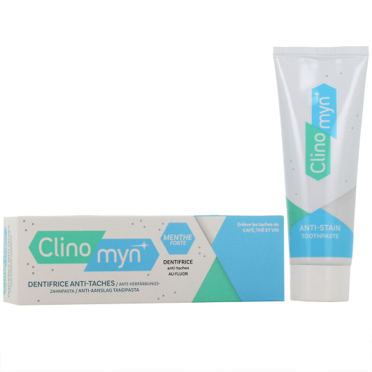 Dentifrice anti-taches au fluor Clinomyn